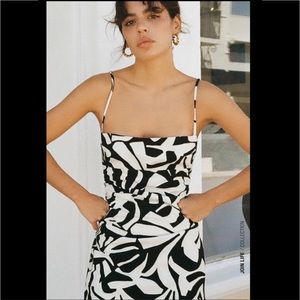 Zara Linen Mini Dress